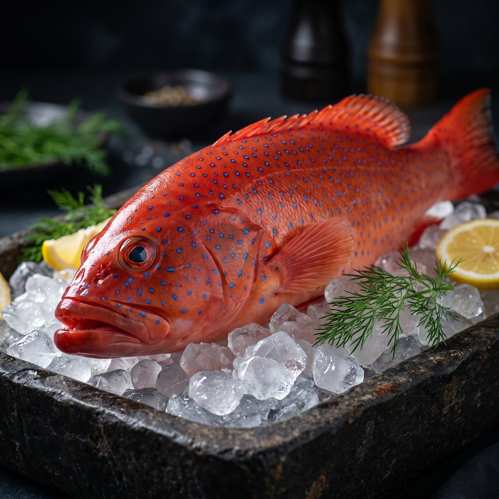 【Banquet Centerpiece】Wild Coral Trout (Grouper) - Delicate Snow-White Flakes