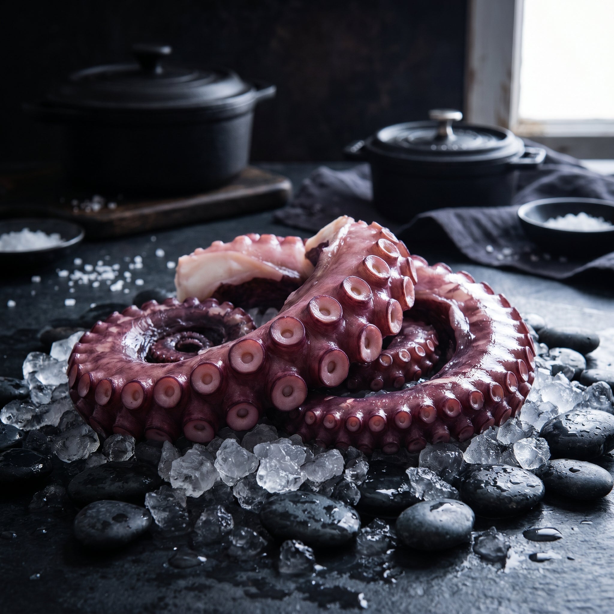 Tenderized & Ready】Colossal Spanish Octopus Tentacles - Perfect for Grilling