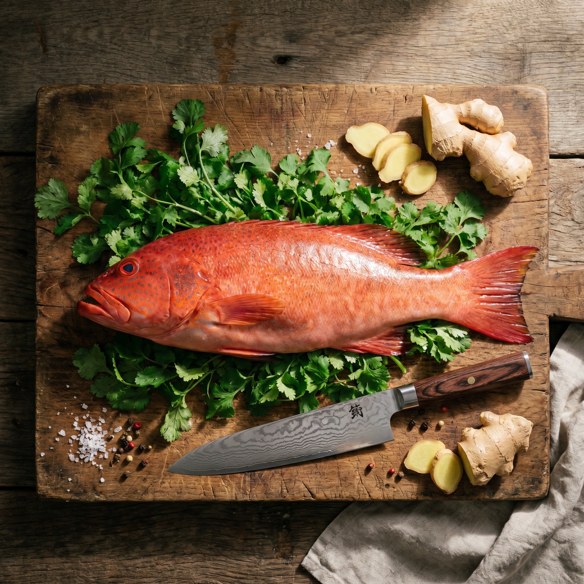 【Banquet Centerpiece】Wild Coral Trout (Grouper) - Delicate Snow-White Flakes