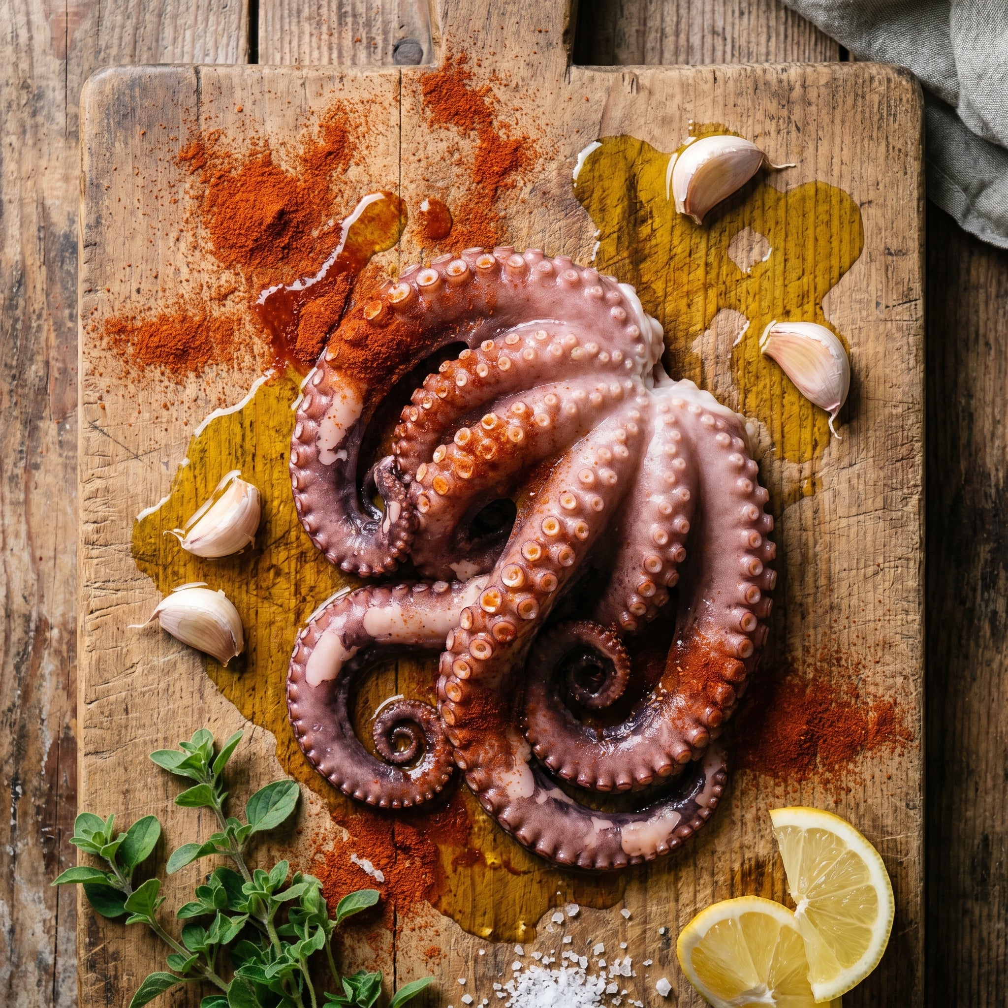 Tenderized & Ready】Colossal Spanish Octopus Tentacles - Perfect for Grilling