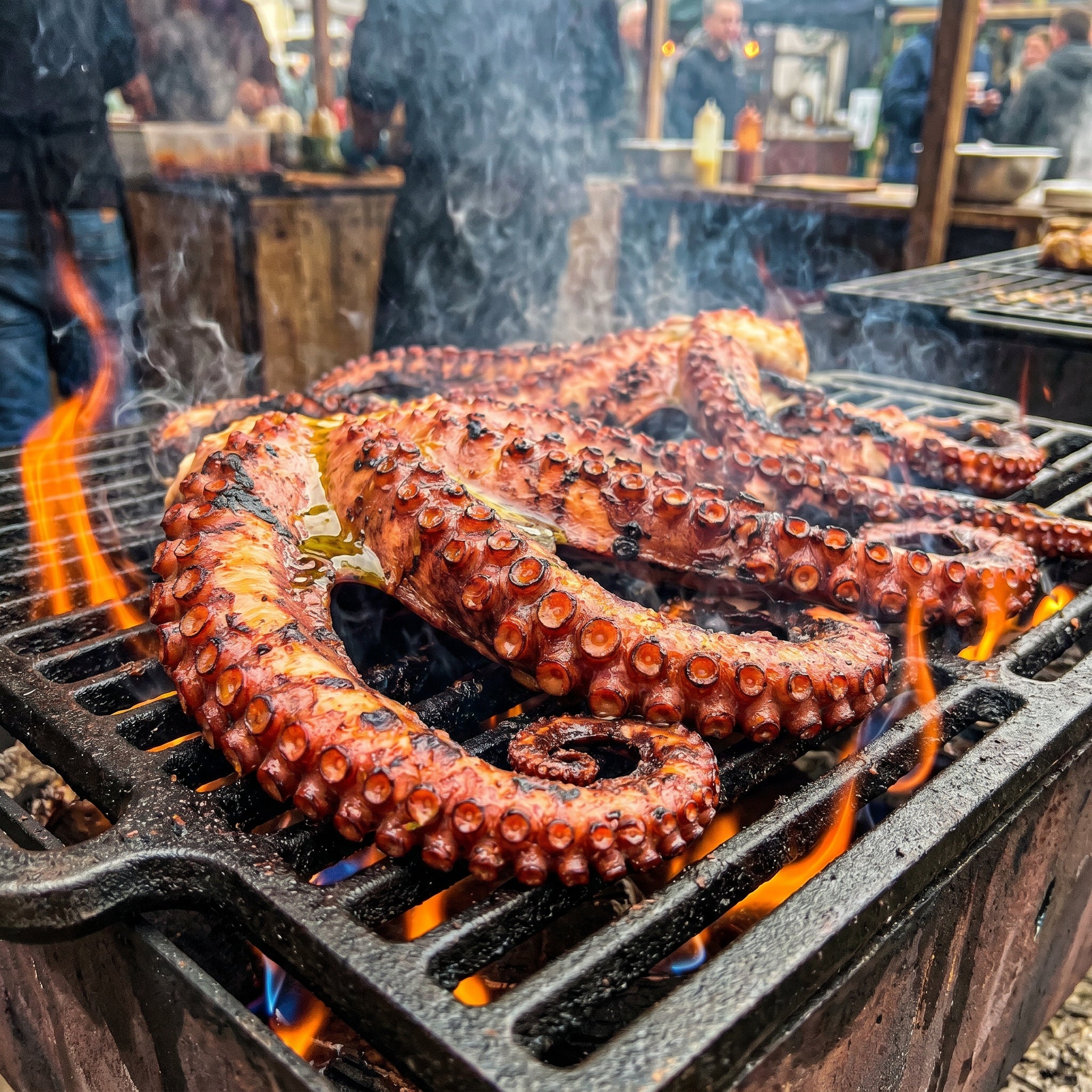 Tenderized & Ready】Colossal Spanish Octopus Tentacles - Perfect for Grilling