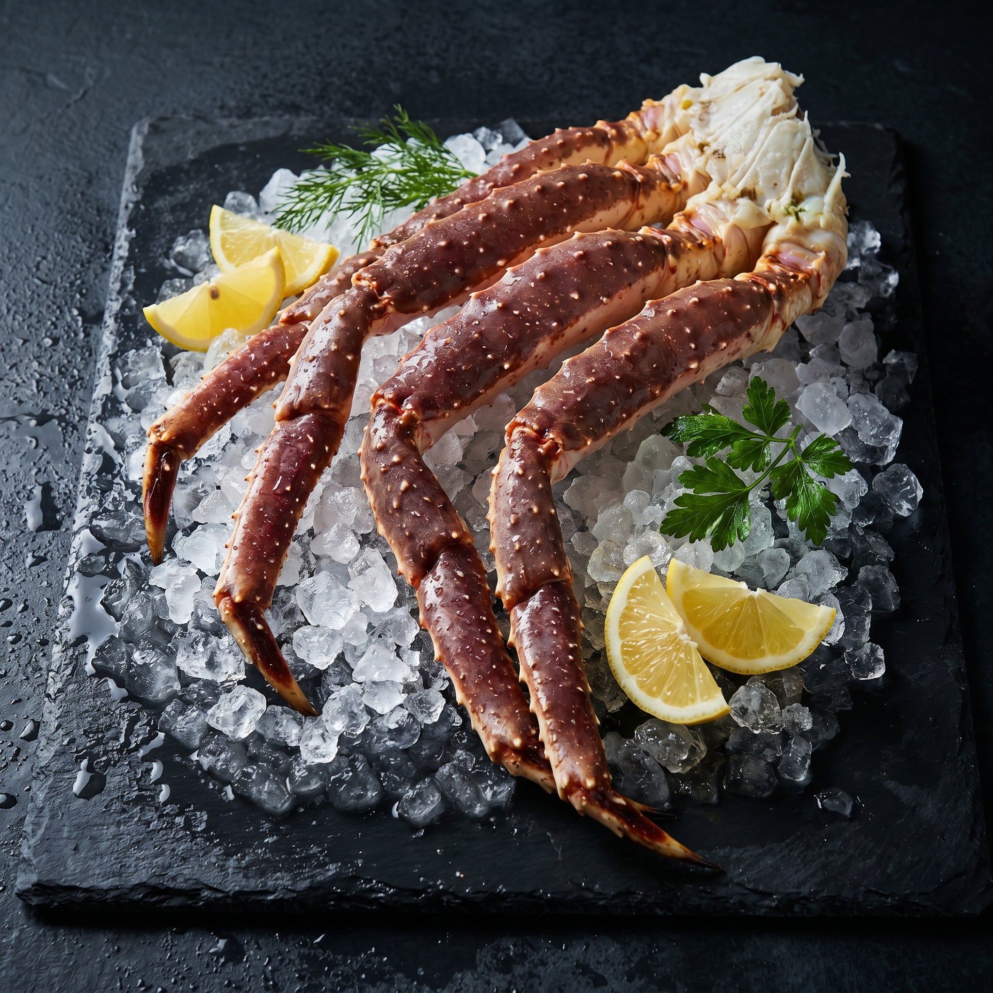 Jumbo Size】Premium Alaskan King Crab Legs - 100% Meat Packed
