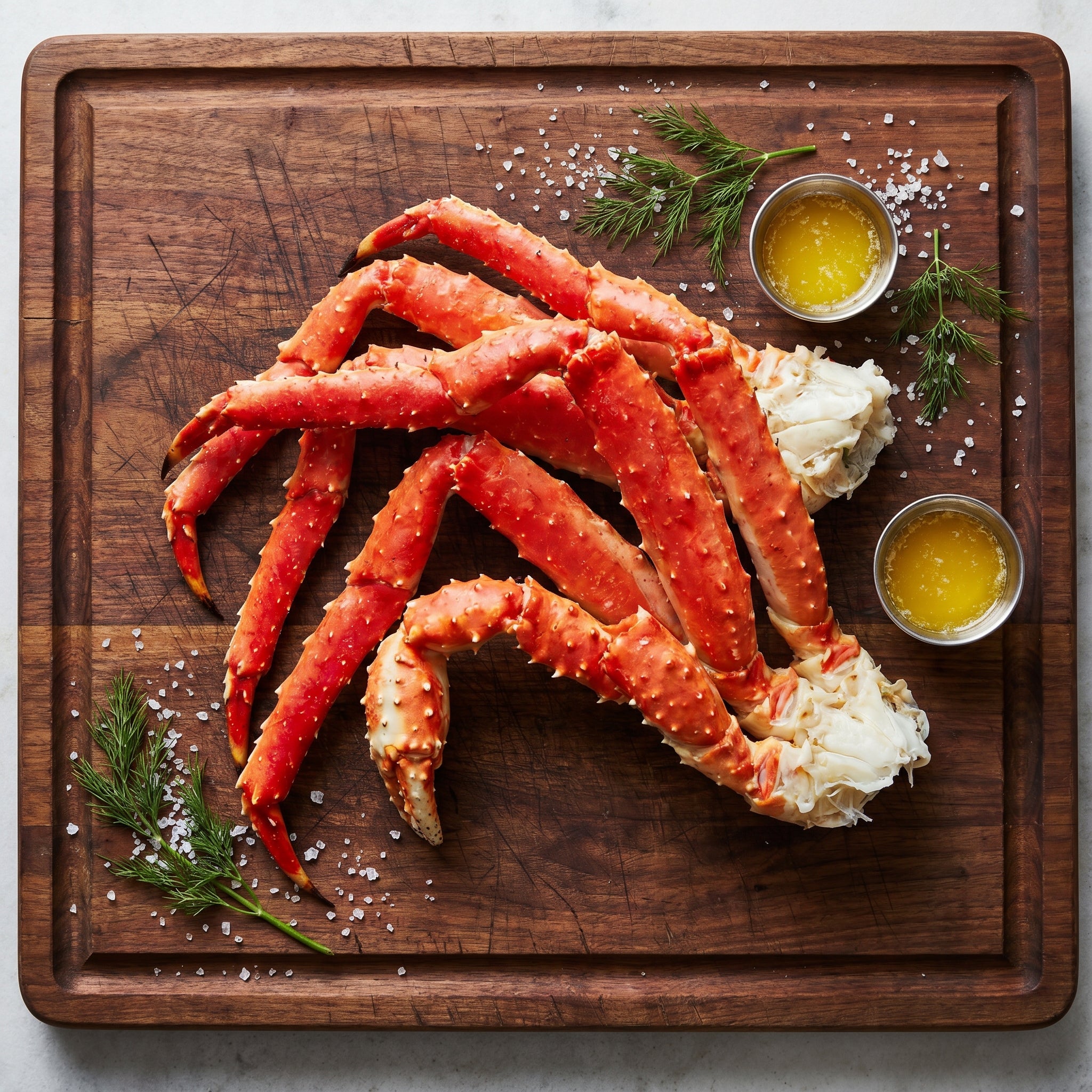 Jumbo Size】Premium Alaskan King Crab Legs - 100% Meat Packed